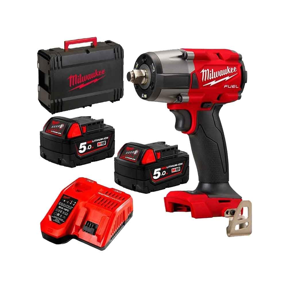 Milwaukee Akku-Schlagschrauber M 18 FMTIW2F12-502X 18,0 Volt / 5,0 Ah