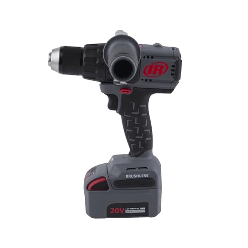 Ingersoll Rand D5241-K22-EU IQV20 Akku-Schlagbohrmaschine – 120 Nm, 13 mm Metall-Schnellspannfutter, inkl. 2 Akkus & Ladegerät