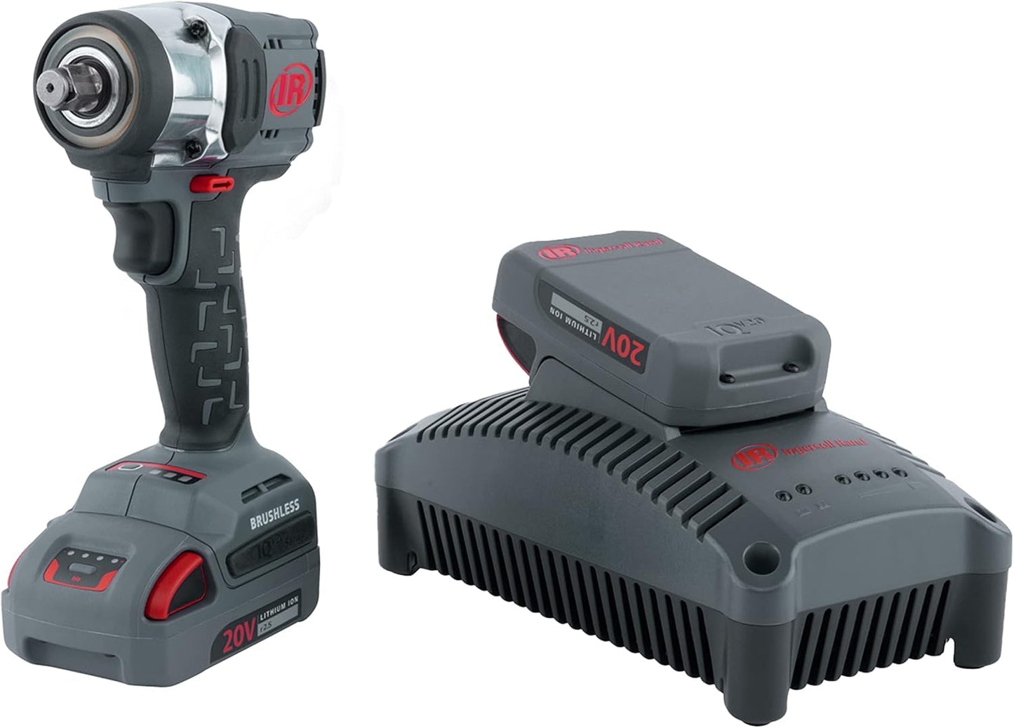 Ingersoll Rand W3131-K22-EU Akku-Schlagschrauber-Set – 3/8", 20V, kompakt & leicht, inkl. 2 Akkus & Ladegerät im Koffer