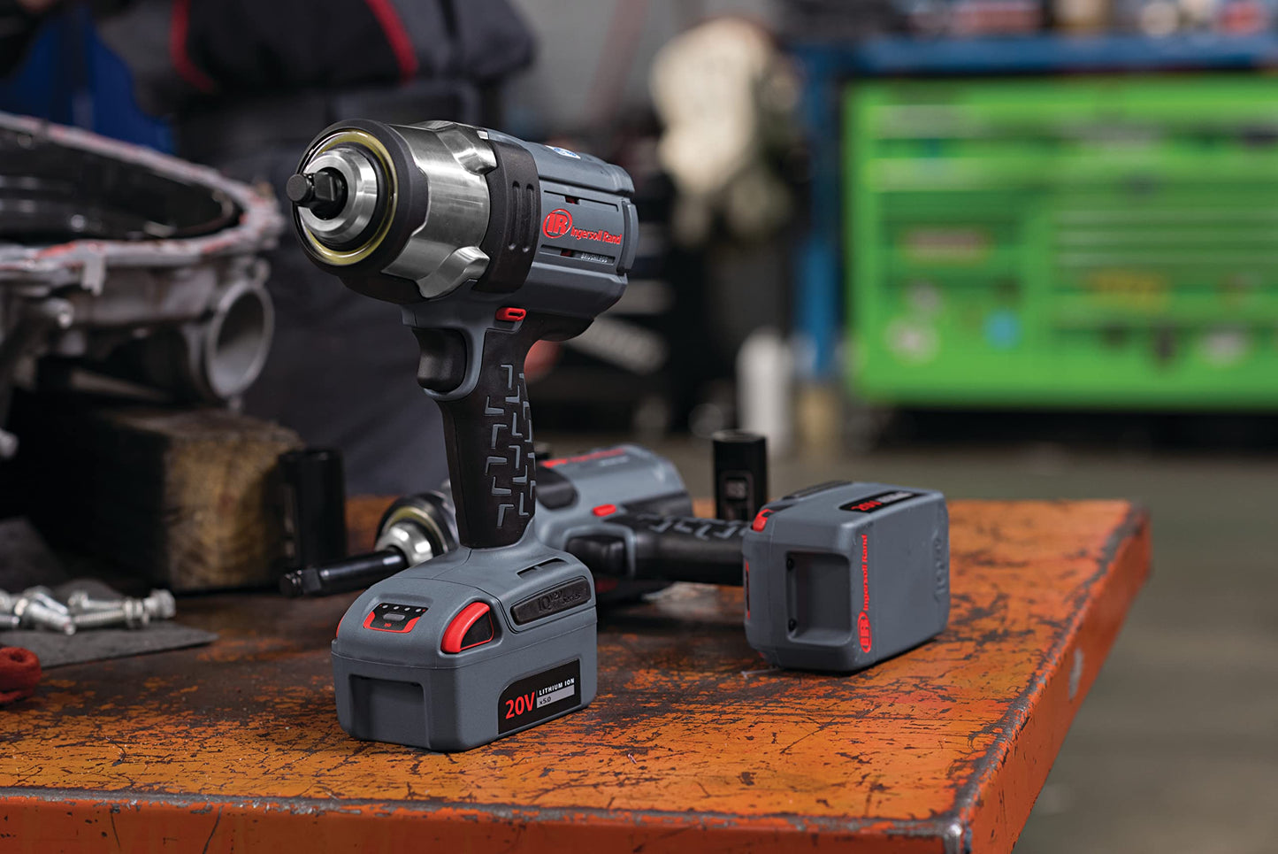 Ingersoll-Rand W7152 Akku-Schlagschrauber – Kompakt, 1/2", 3,4 kg, nur Werkzeug, Schwarz